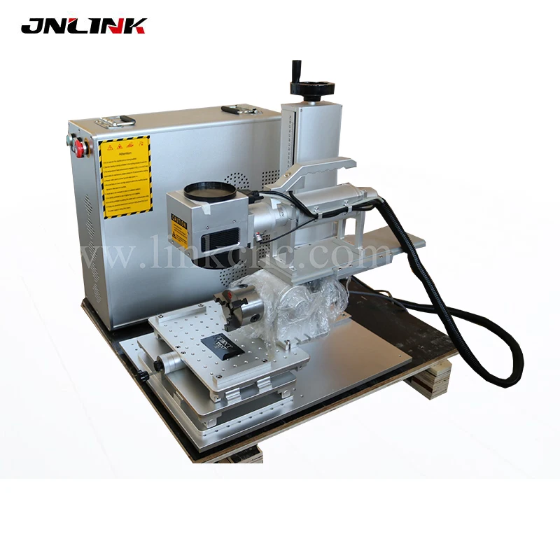 20 Watt Portable Metal Marking Fiber Laser Marking Machine PriceWood
