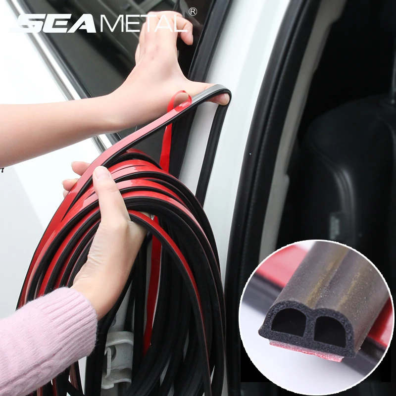 Car Door Seal Strips Stickers Trunk Soundproofing Waterproof Sealing