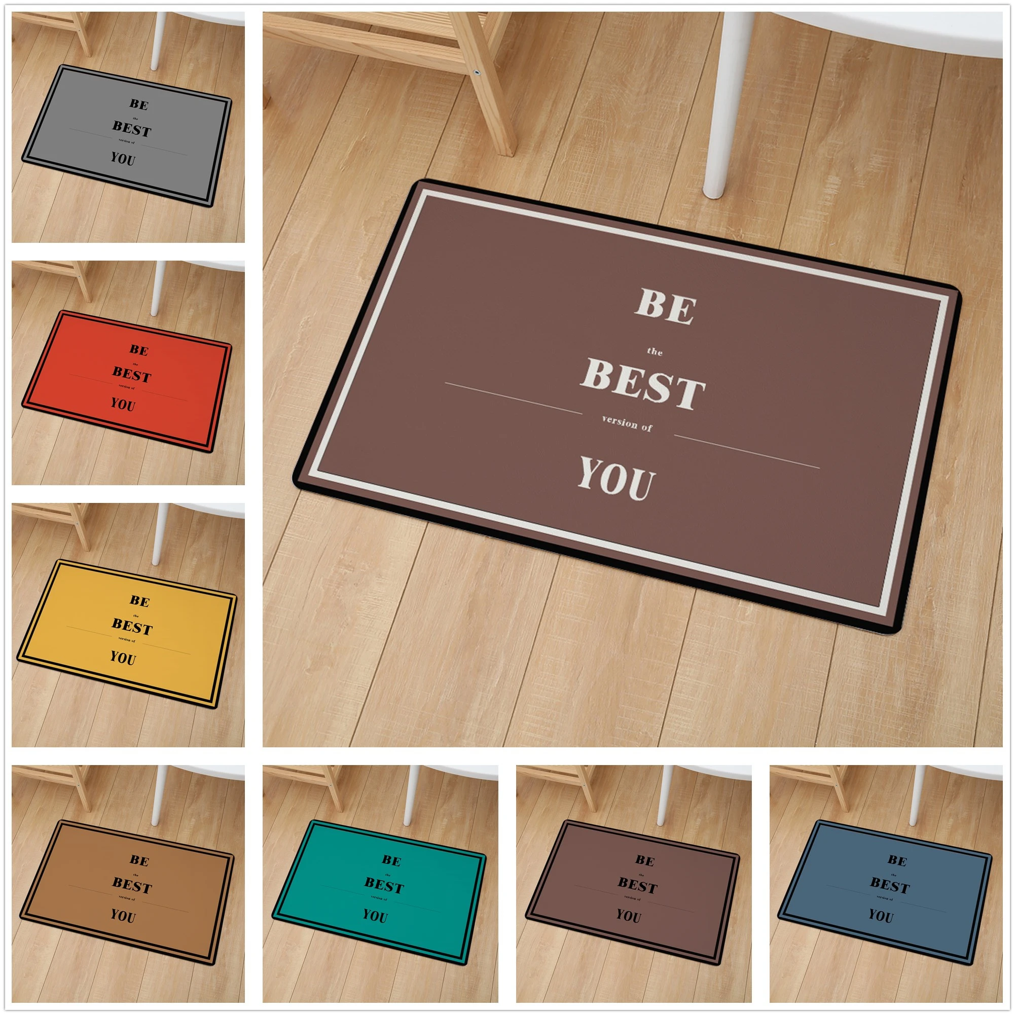 

Creative Entrance Mats Non-slip Door Mat carpet Outdoor Welcome Pad Soft Rug Doormat Indoor Bathroom Kitchen Carpet Floor Mats