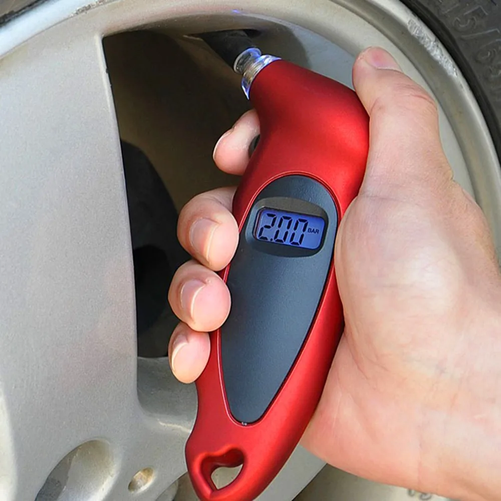 

High-precision Digital Tire Pressure Gauge Measurer Tool Digital LCD Display Tpms Tire Monitoring System Diagnostic Tool
