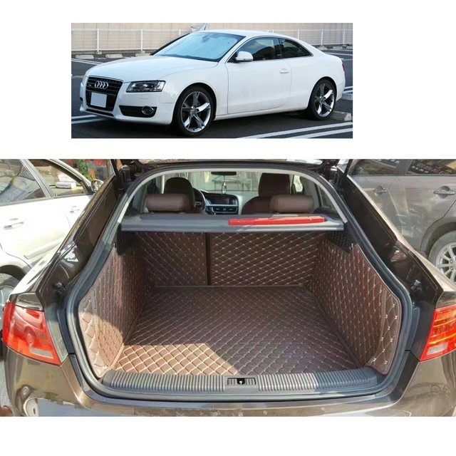 Lsrtw2017 In Pelle In Fibra Di Stuoia Del Tronco Auto Per Audi A5