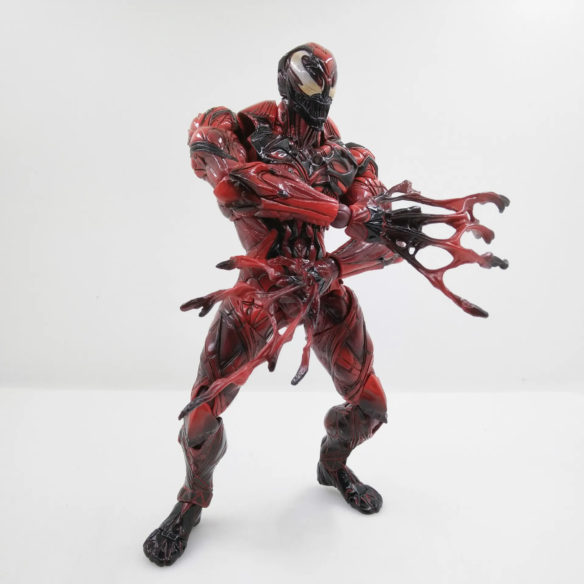 PLAY ARTS 27 см красный Веном фигурка модель игрушки|Игровые фигурки и трансформеры| |