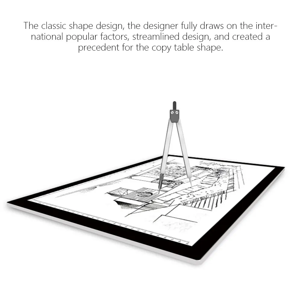 

A3 Drawing Tablet Drawing Pad Box Board Durable 2.8W raphic Painting Writing Table Light Box a Tracing Board Plate 100-240V