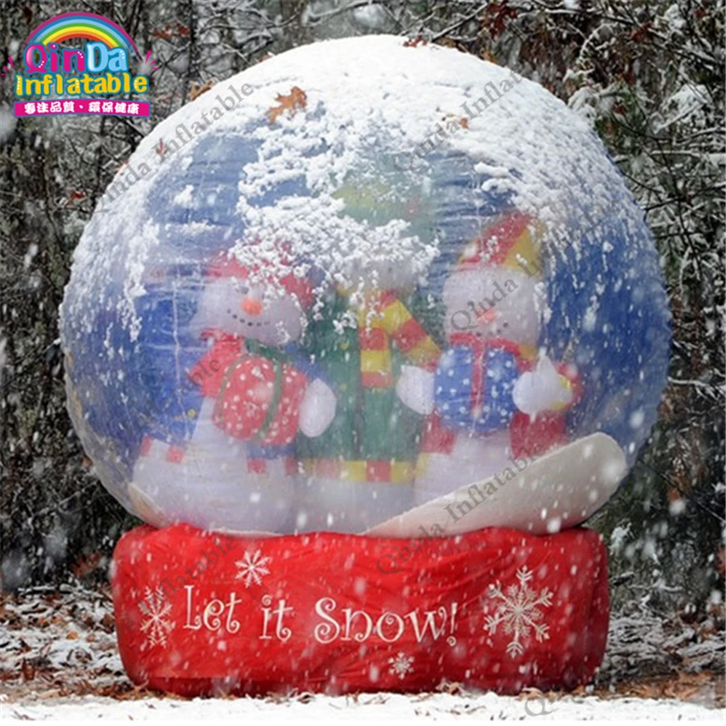 inflatable snow globe ball7