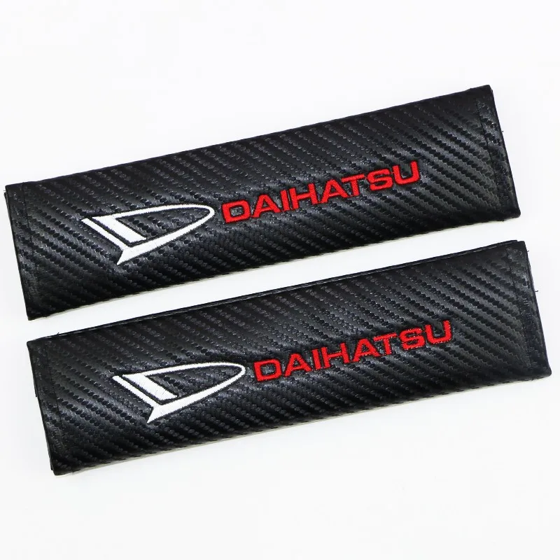 2 шт. автомобильный Стайлинг JDM подходит для Honda Vtec Mugen power Mitsubishi Ralliart rалли Art Typer Nissan Авто Seat Blet чехол для автомобиля-Стайлинг - Название цвета: for Daihatsu