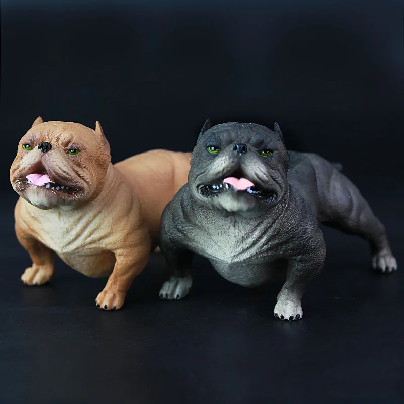 Животное собака Американский Bully Pitbull моделирование модель животного
