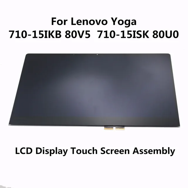 15.6 inch For Lenovo 710 15ISK LCD Screen Display Touch Glass Panel