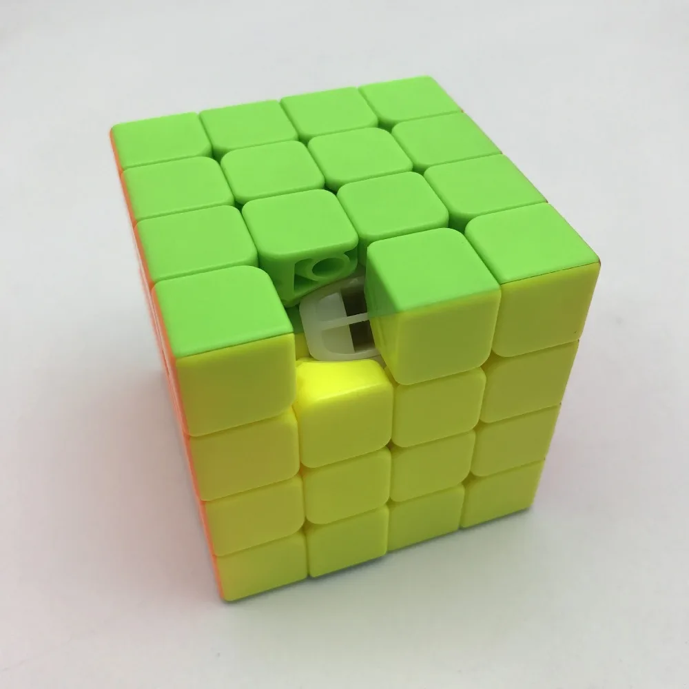 Прозрачный пазл Mofangge QiYi QiYuan S 4X4x4 Magic куб головоломка Скорость Cube 4x4 обучающая игрушка куб для детей начинающих