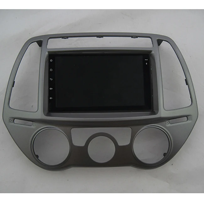 Discount 8 Core 64GB rom Android 9.0 Navirider Car radio GPS Navigation for 2012 HYUNDAI i20 I-20,MANUAL AC Stereo bluetooth video Player 0