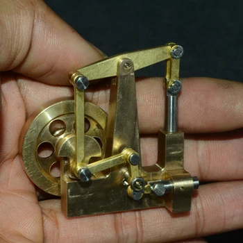 

Surwish High Quality 4.7 x 2.9 x 4.6CM Balance Type Mini Pure Copper Steam Engine Model Without Boiler Creative Gift Set