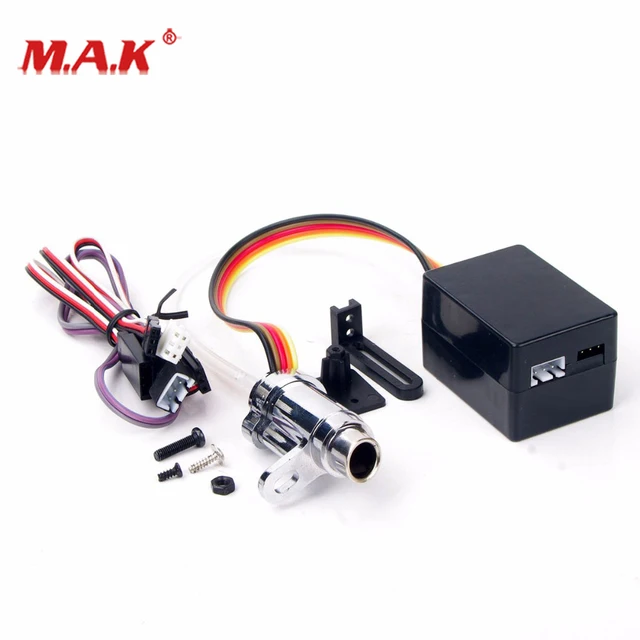 1:10 Scale Simulation Smoking Exhaust Pipe fit 1/10 RC Car Model Toys Accessory 6
