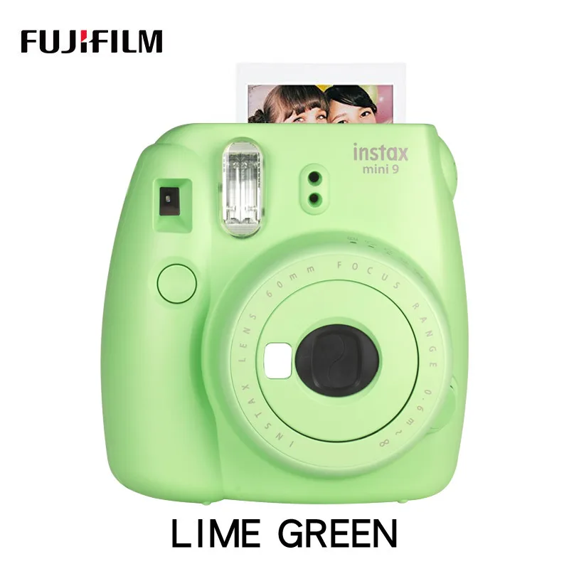 Fujifilm InstaxMini 9 Бесплатный подарок для Polaroid InstantPhoto Camera FilmPhoto Camerain 5 видов цветов мгновенная фотокамера - Цвет: Grass green