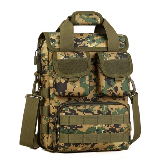 Hot Sale Sports Single Shoulder Military Camping Hiking Tactical Bag Handbag Outdoor Men Waterproof Army Molle Hunting Backpack - Цвет: Digital jungle