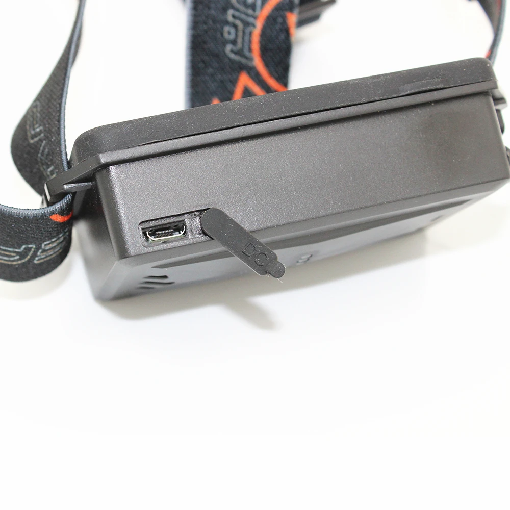Фонарь налобный Uranusfire T6 светодиодный Аккумуляторный с зарядкой от USB батарейки