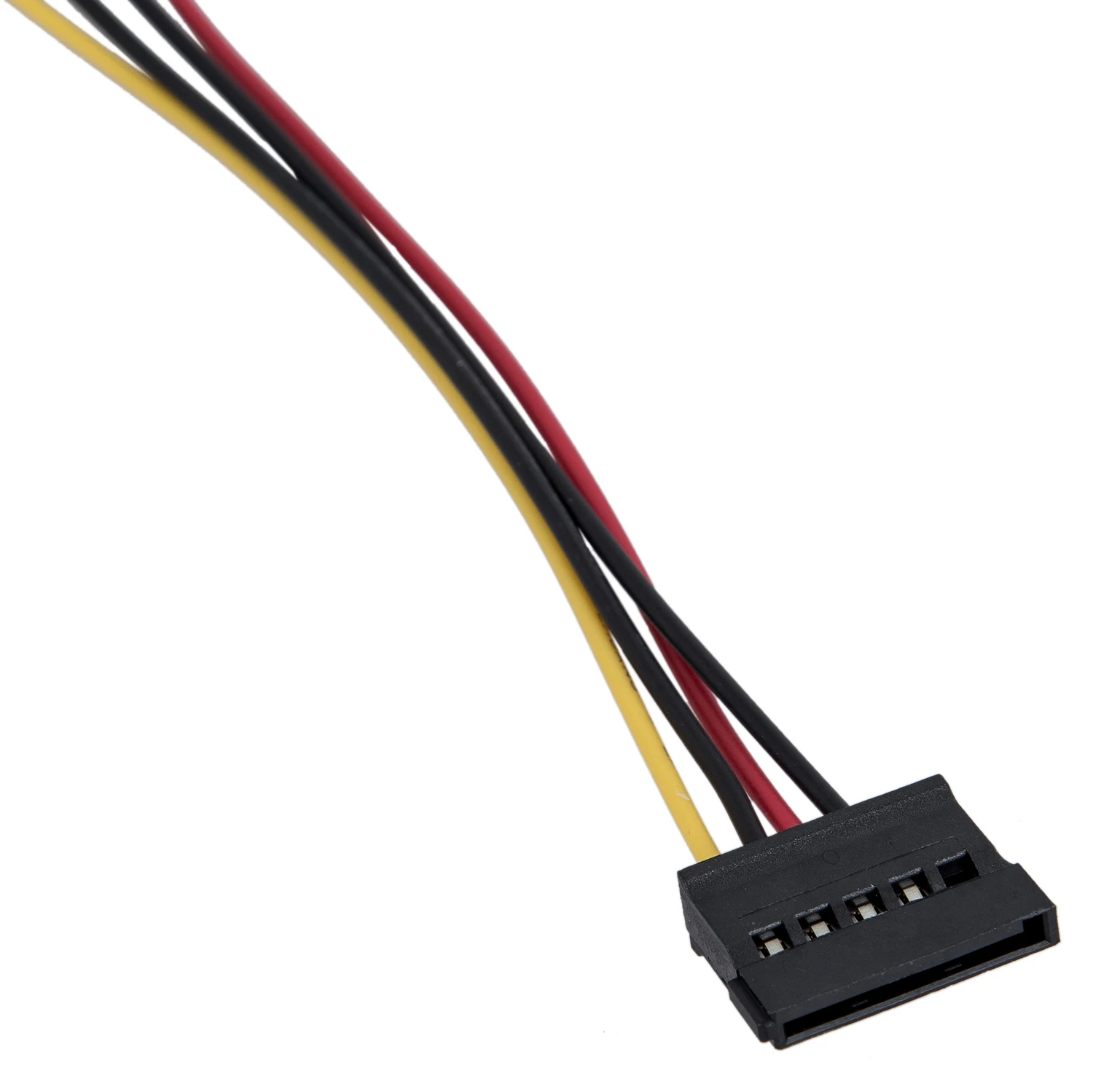 WSFS Горячая Распродажа Новый 6 дюймов 4pin мужской Molex ~ SATA 24pin Женский адаптер