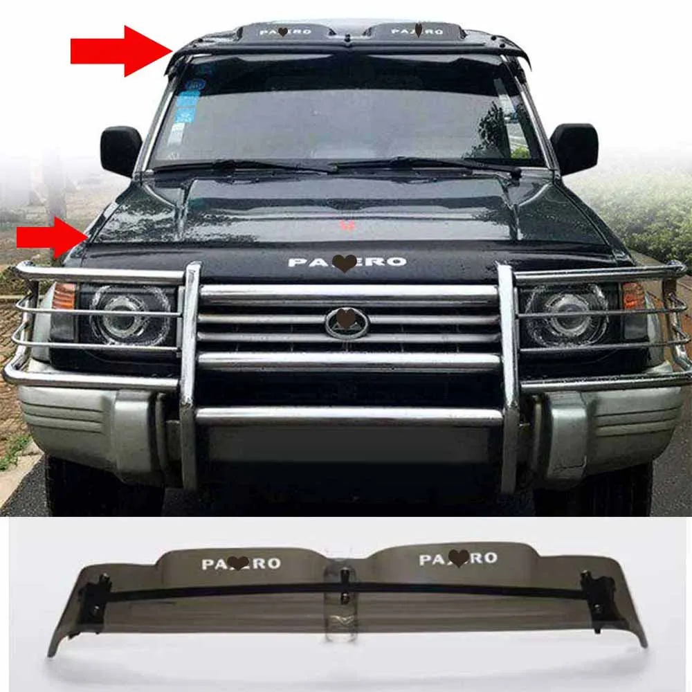 

For Mitsubishi Pajero V31 V32 V33 Sand Stone Block Window Trim Styling