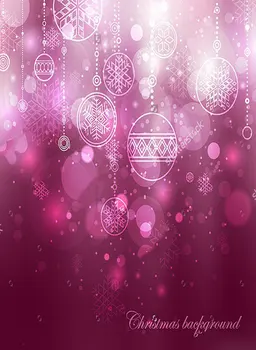 

Pink Merry Christmas XMAS Backgrounds Vinyl cloth High quality Computer printed party backdrop