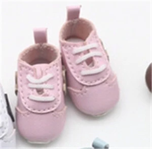 Розовый BJD обувь 1/8 1/12 sd bjd спортивная обувь для куклы аксессуары BJD подарок - Цвет: Розовый