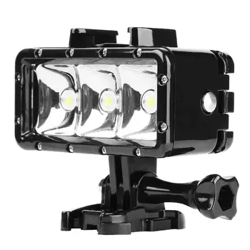 

Kuulee 30M Underwater LED Video Diving Light Lighting Fill Lamp for GoPro Hero 7 6 5 SJCAM Xiaomi Yi EKEN H9 Accessory