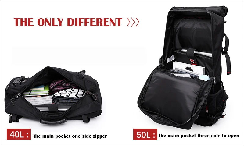 KAKA, 50л, водонепроницаемый рюкзак для путешествий, для мужчин и женщин, многофункциональный, 17,3, рюкзаки для ноутбука, мужская сумка для багажа на открытом воздухе, mochilas, лучшее качество