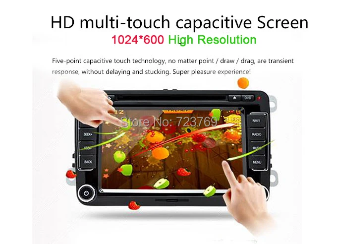 Discount Quad Core, 16GB Nand Flash, 10.2 inch Screen Autoradio car dvd player for Skoda Octavia A7 2013-2015 with Android 4.4.4 1