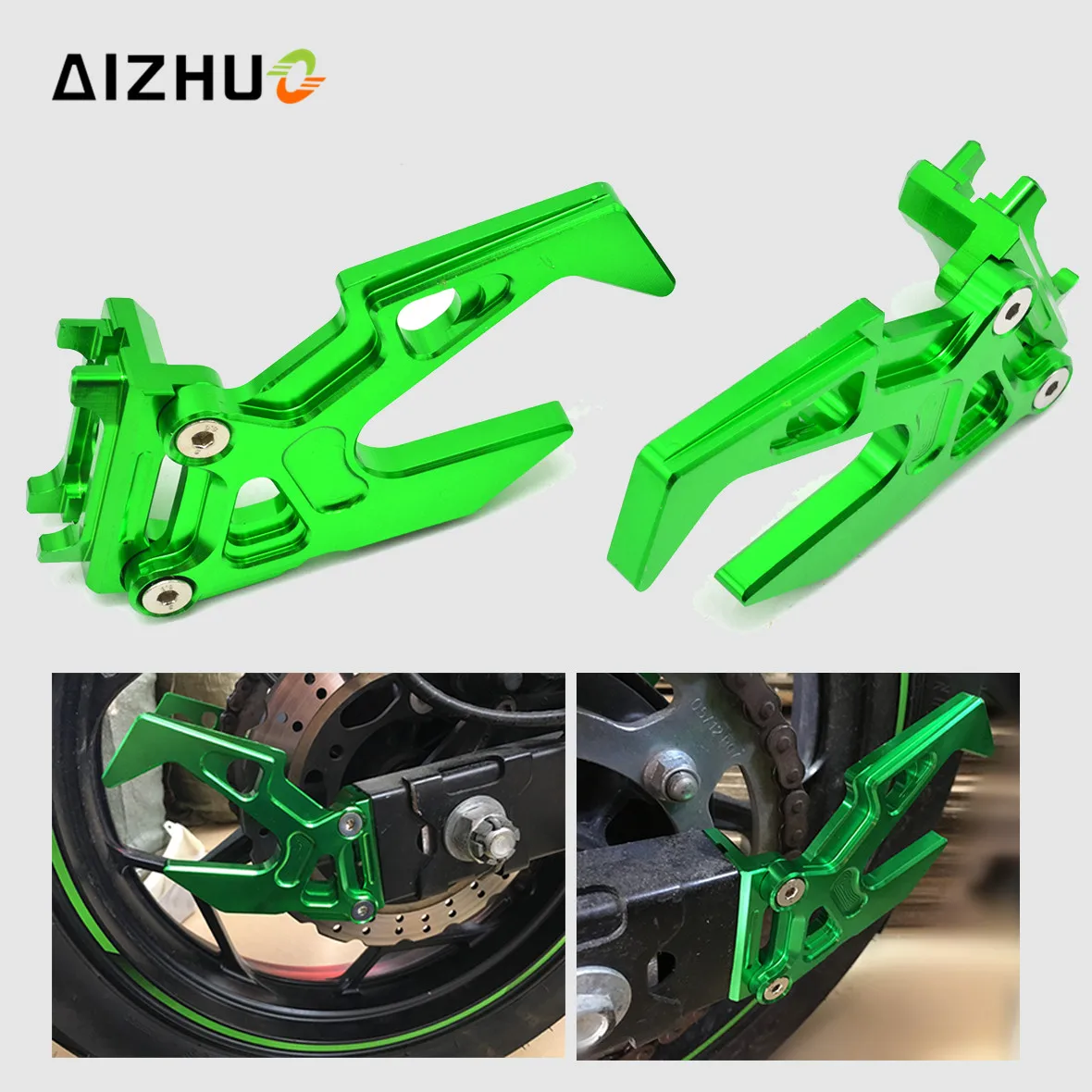 Регулятор натяжения цепи для мотоцикла KAWASAKI ninja300 ninja 300 2013 2015 2016 2014|Накладки и
