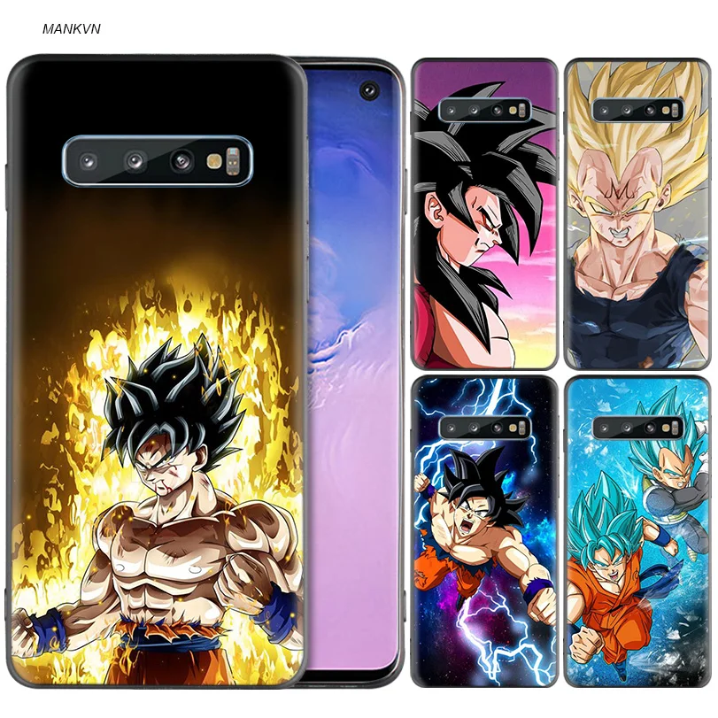 

Dragon Ball Z Gofu Dbz Black Silicone Case for Samsung Galaxy M20 S10e S10 S9 M10 S8 Plus 5G S7 S6 Edge Cover Coque