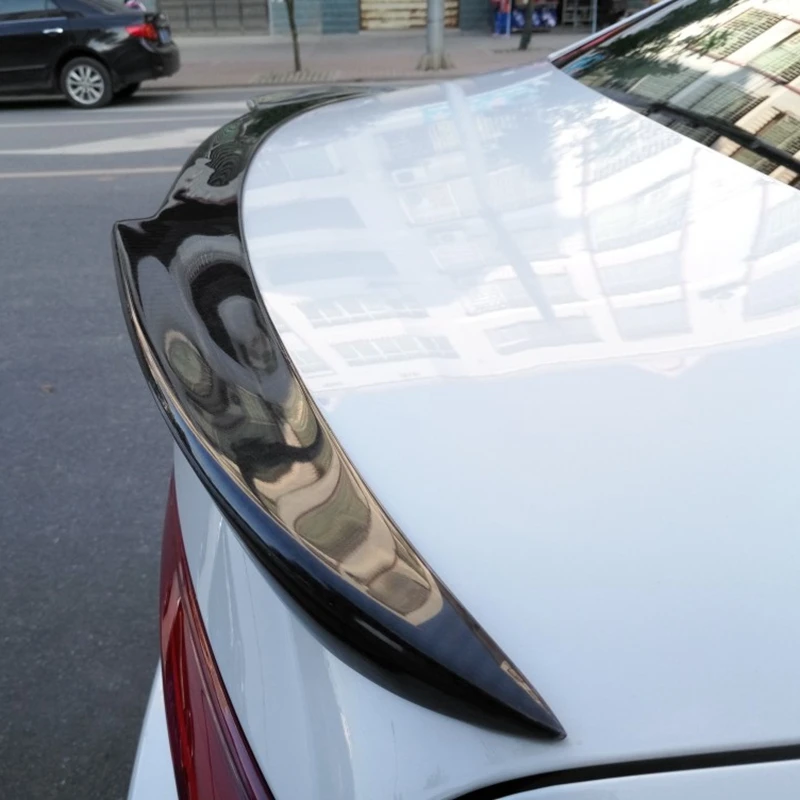 Углеродное волокно задний ящик крыло спойлер Автозапчасти для Mazda 3 Axela Седан 4
