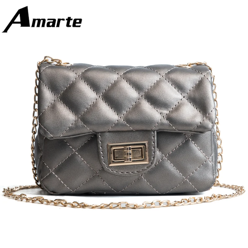 

2019 Amarte Fashion Polyester Chain Crossbody Bags for Women Popular Large-capacity Shoulder Bag Multifunction Luxury Handbags