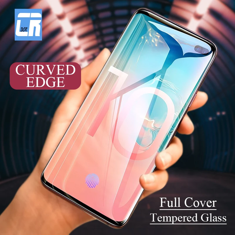 5D Full Curved Edge Tempered Glass for Samsung Galaxy S10 Screen Protector S10 Plus Protective Glass for Samsung S10e Film
