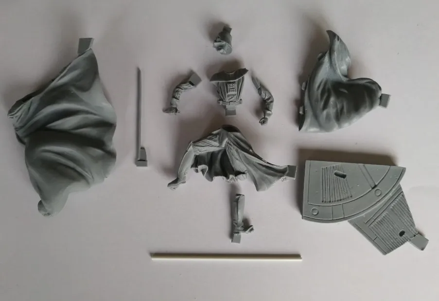Классический 1:24 Масштаб Звездные войны Дарт вдер 75 мм миниатюры Неокрашенная Смола Бюст модель комплект рисунок