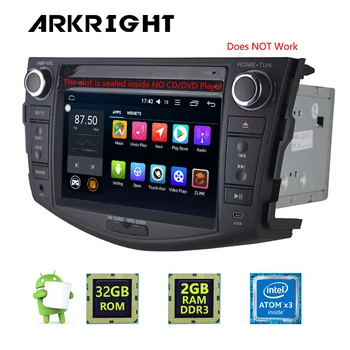 

7" 2GB Ram 2Din Android 6.0 Quad Core Head Unit For Toyota RAV4 Radio HD TV 3G/4G Network Multimedia Player Wifi GPS Navigation