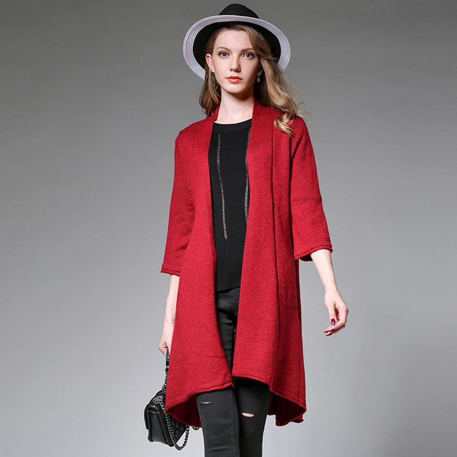 Turkey red cardigan sweater for women long hair stores