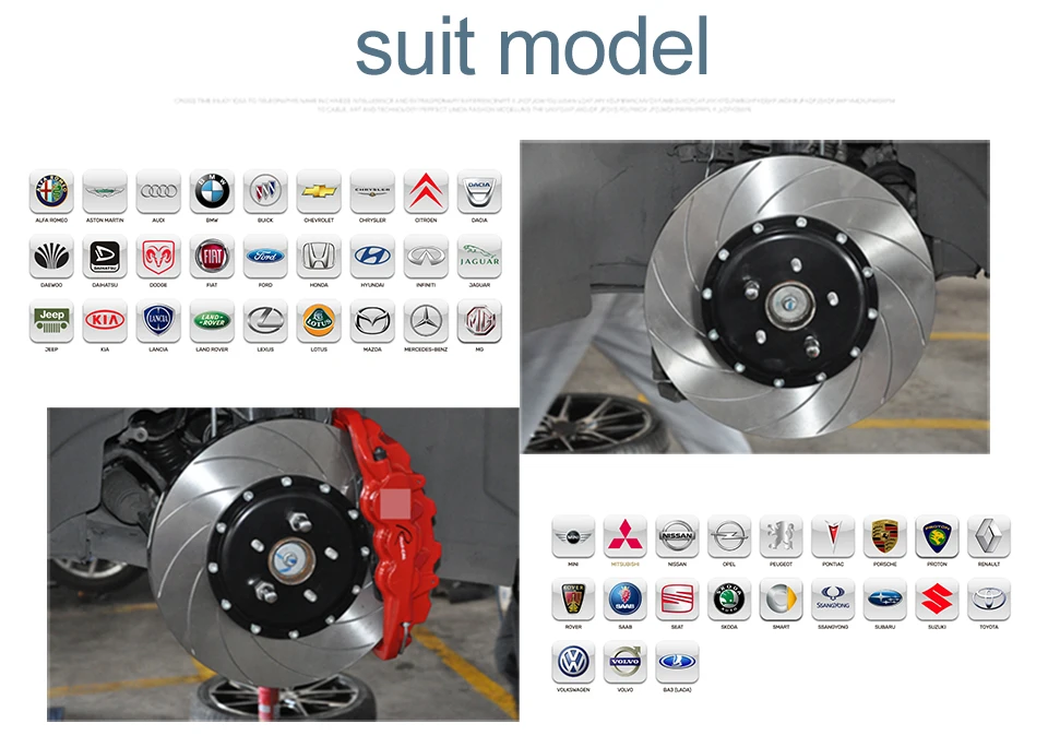 Dicase высокопроизводительная тормозная система тормозной кронштейн для BMW BENZ Audi Honda VW