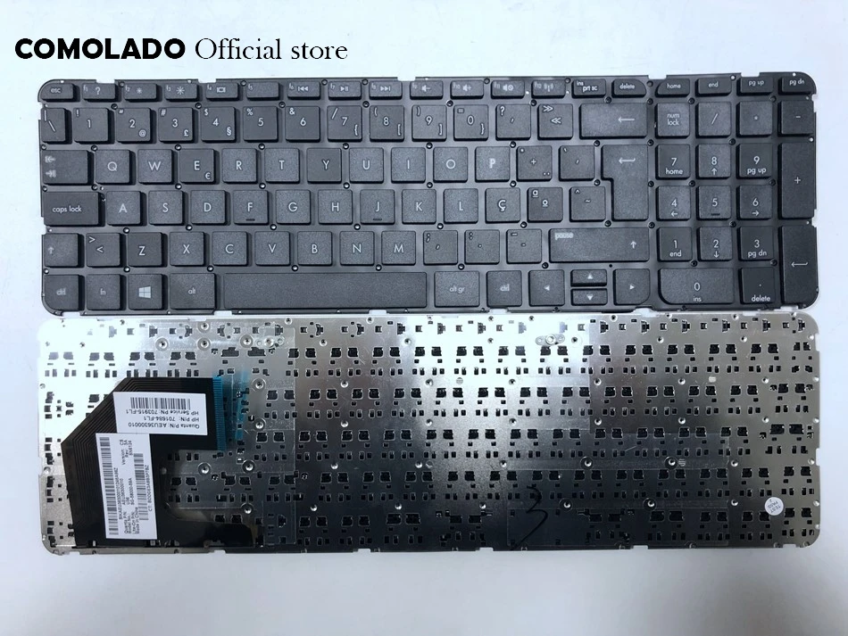 PO Portuguese Laptop Keyboard for HP Pavilion Sleekbook 15-B183 15 15-B 15-b000 15-b100 15T-B 15t-b100 15t-b000 15Z-B 15-B058S keyboard PO layout -1
