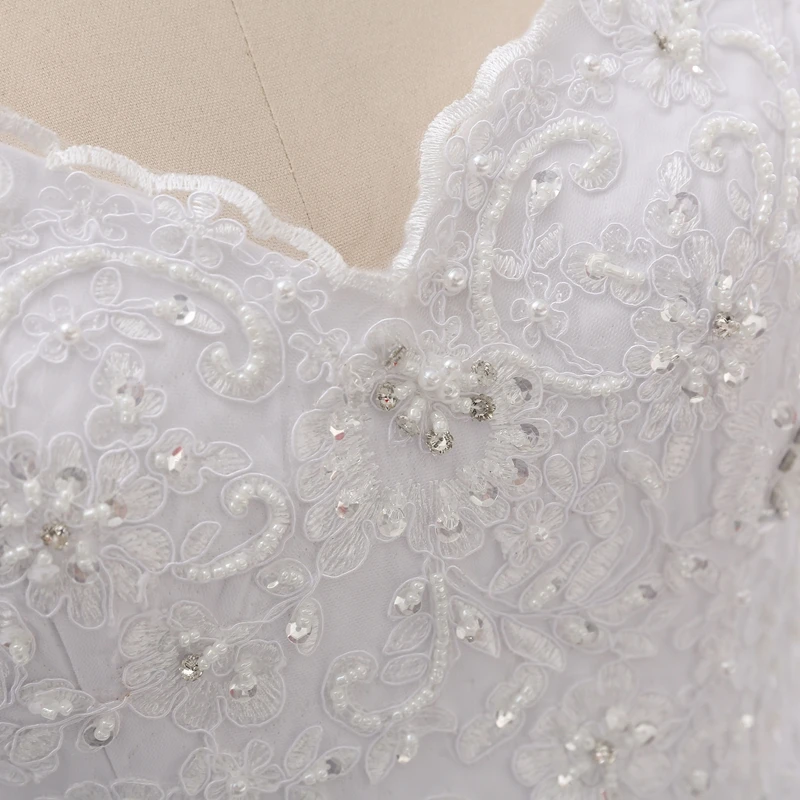 Luxury Vintage Long Sleeves Lace Wedding Dress