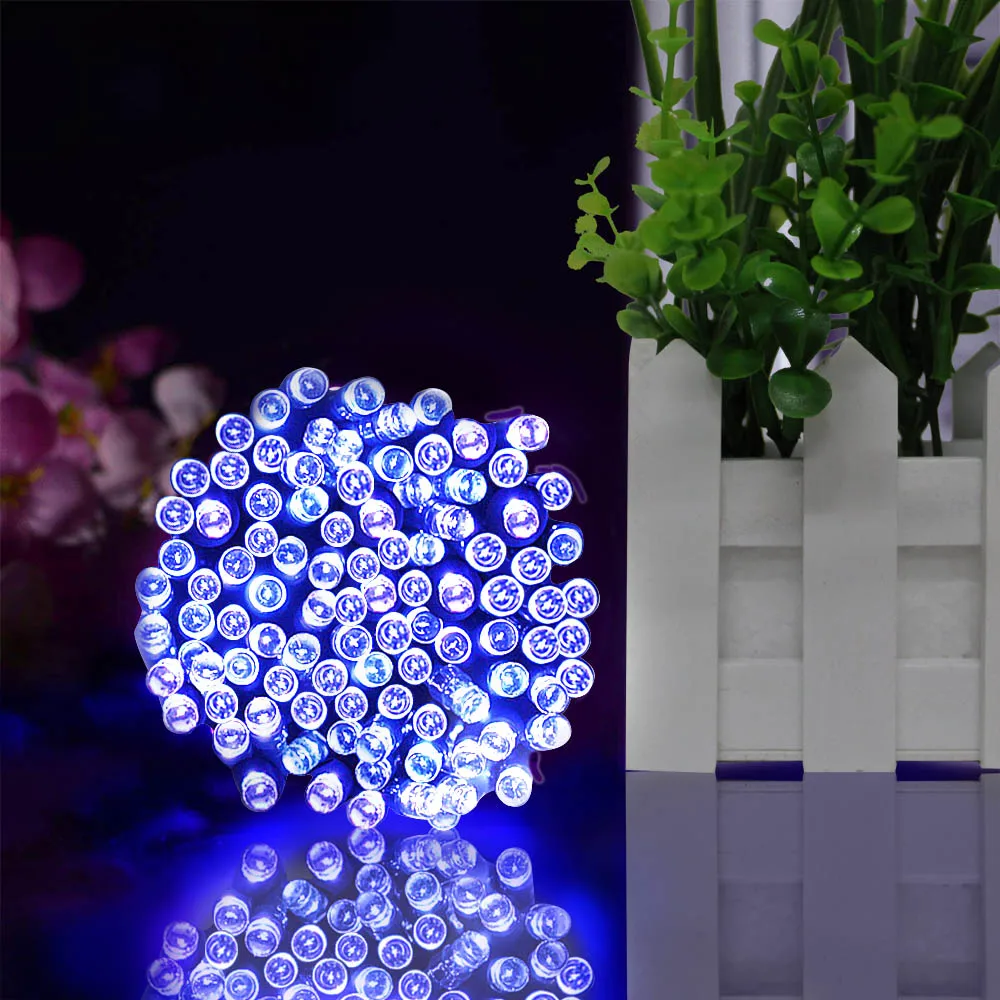 50/100/200 Led Holiday Light Outdoor Solar Fairy String Wedding Lights Solar Lamps Waterproof For Home Christmas New Year Decor 50/100/200 Led Holiday Light Outdoor Solar Fairy String Wedding Lights Solar Lamps Waterproof For Home Christmas New Year Decor