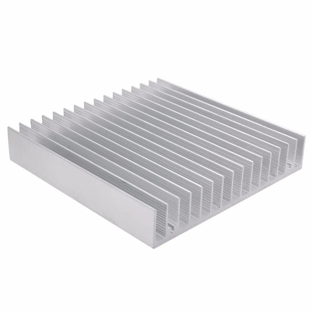 Radiator Module 100x100x18mm Aluminum Heat Sink IC Radiator Cooler Cooling Fin Radiator for CPU LED Power Active Component