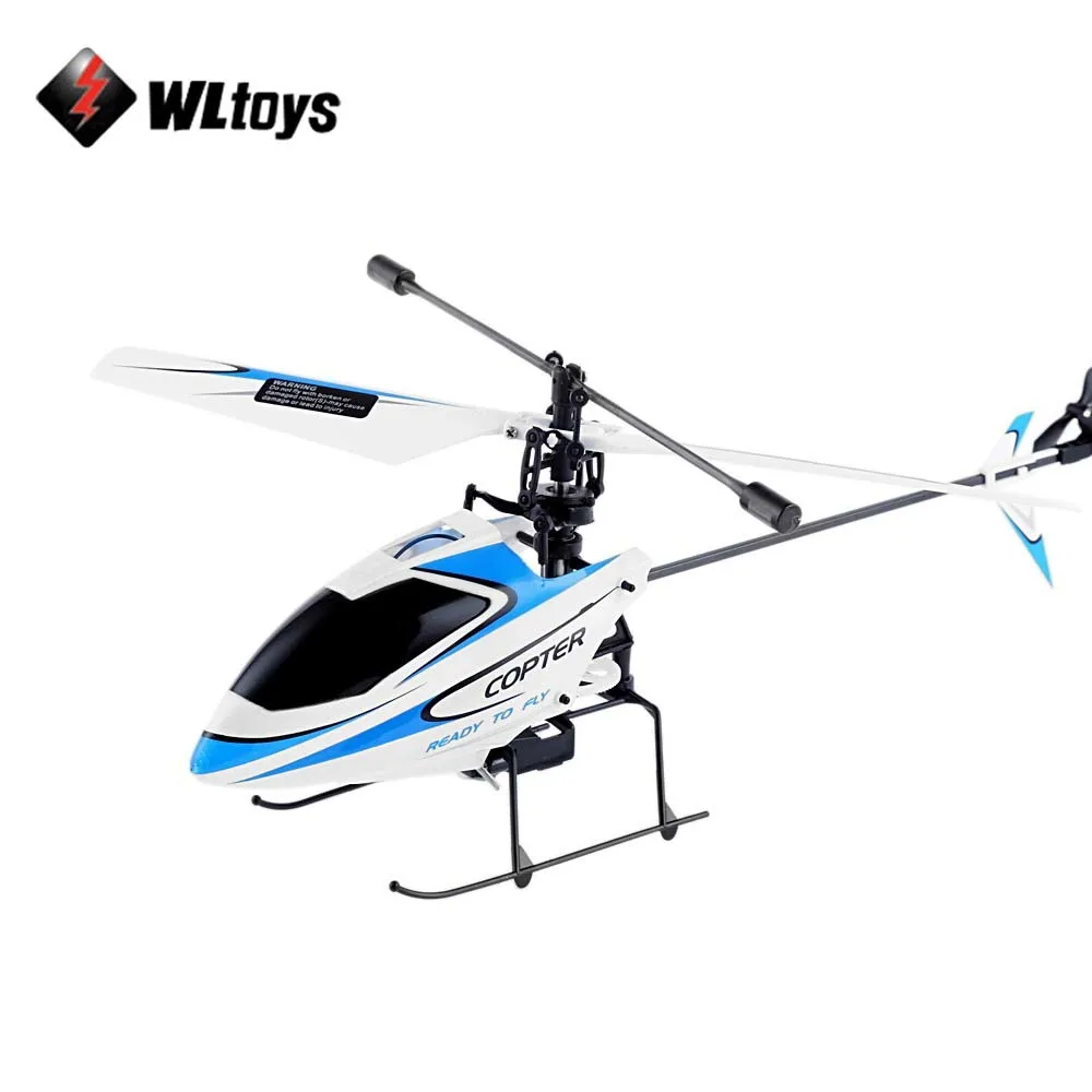 WLtoys V911 RC Helicopter 2.4G 4CH Drone Toy Remote Control Drones Flying Toy Helicoptero
