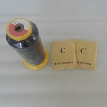 1 рулон высокопрочных черных нитей для плетения волос нейлоновая нить для волос и 12 шт. изогнутые иглы типа C для плетения волос