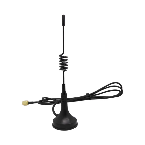 

SW433-XP1M - 433MHz 1m extension cable SMA-J interface Sucker Antenna