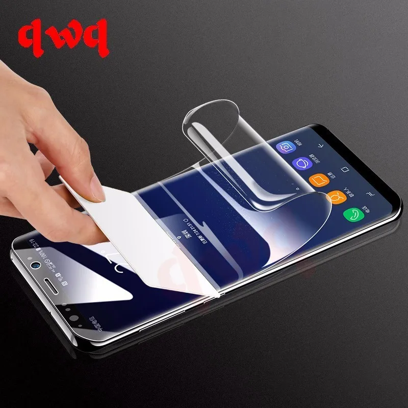 

Full Protection Hydrogel Film For Samsung Galaxy S8 S9 Plus Note 8 HDD Screen Protector For Galaxy A5 A7 2017 16 S7 S6 Edge Film