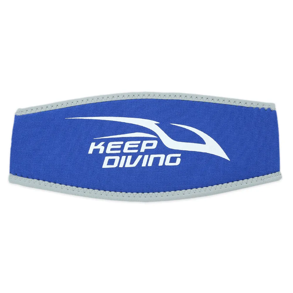 KEEPDIVING Unisex Diving Mask SBR CR nylon Head Hair Strap Suitable