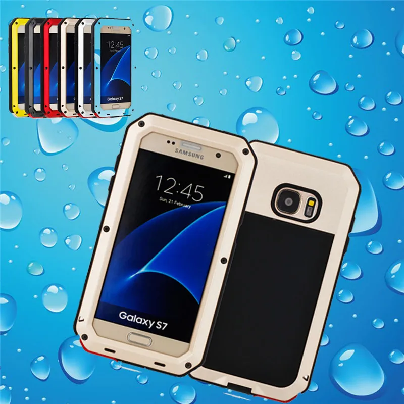 Роскошный чехол Doom Armor Heavy Duty металлический противоударный для SamsungS4 S5 S6 edge S7 S8 S8plus