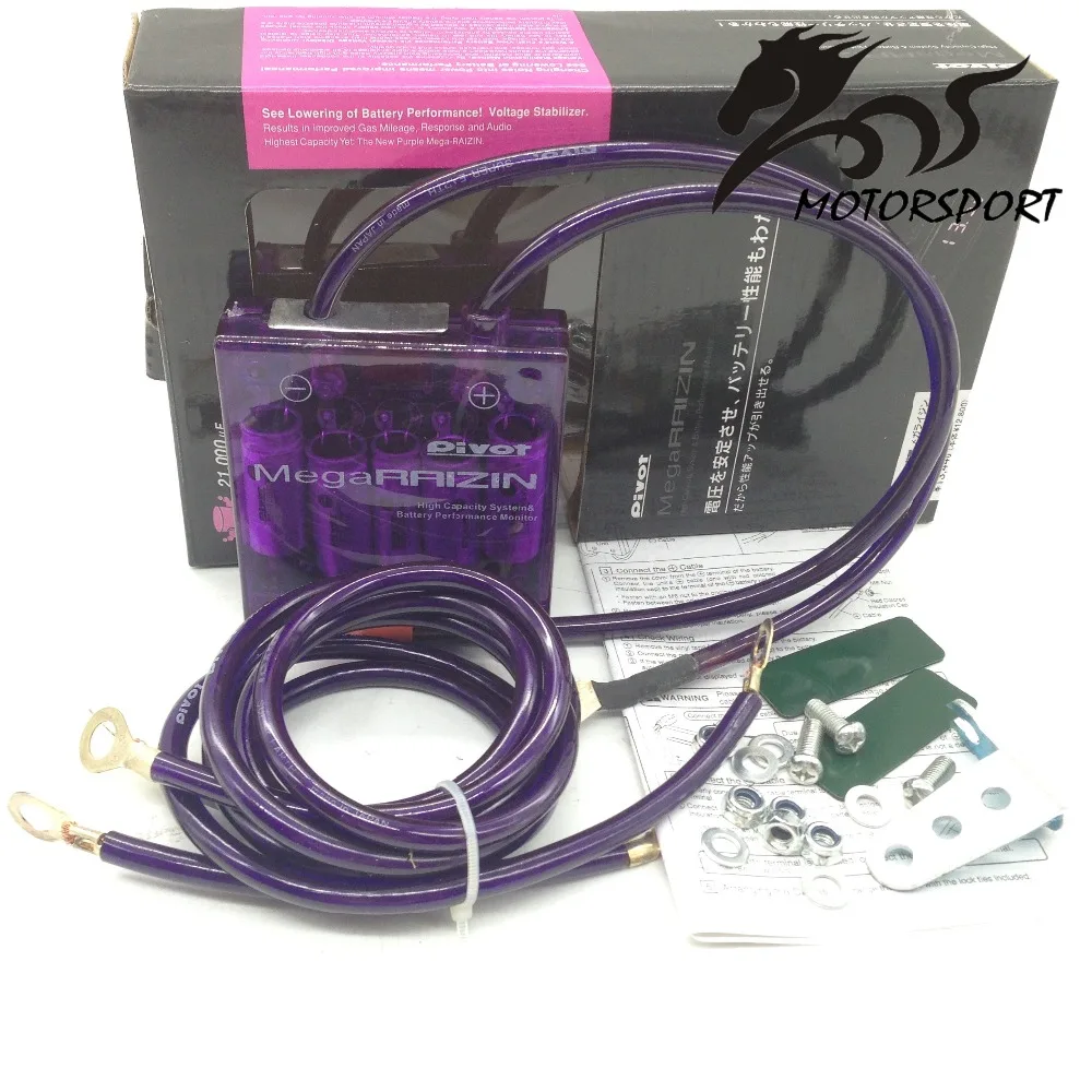 

Mega RAIZIN Volt Stabilizer / With Ground wires and LED display