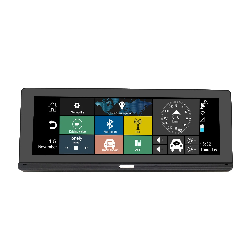 

GPS for Car 7.84" HD 1080P Android 5.1 GPS Map and DVR GPS with MP3/MP4 Players Bluetooth G-SENSOR Navigation for Car