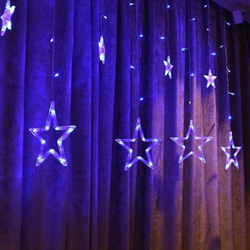 Led Christmas String Fairychristmas lights indoor  Plug Garland Lamp Decorations for Home Party Garden Wedding Holiday lighting (6)