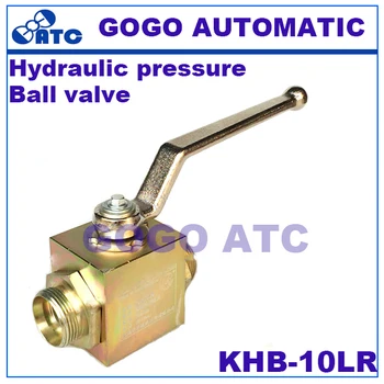 

High quality hydraulic pressure ball valve KHB-10LR M16*1.5 male thread carbon steel high pressure ball valve