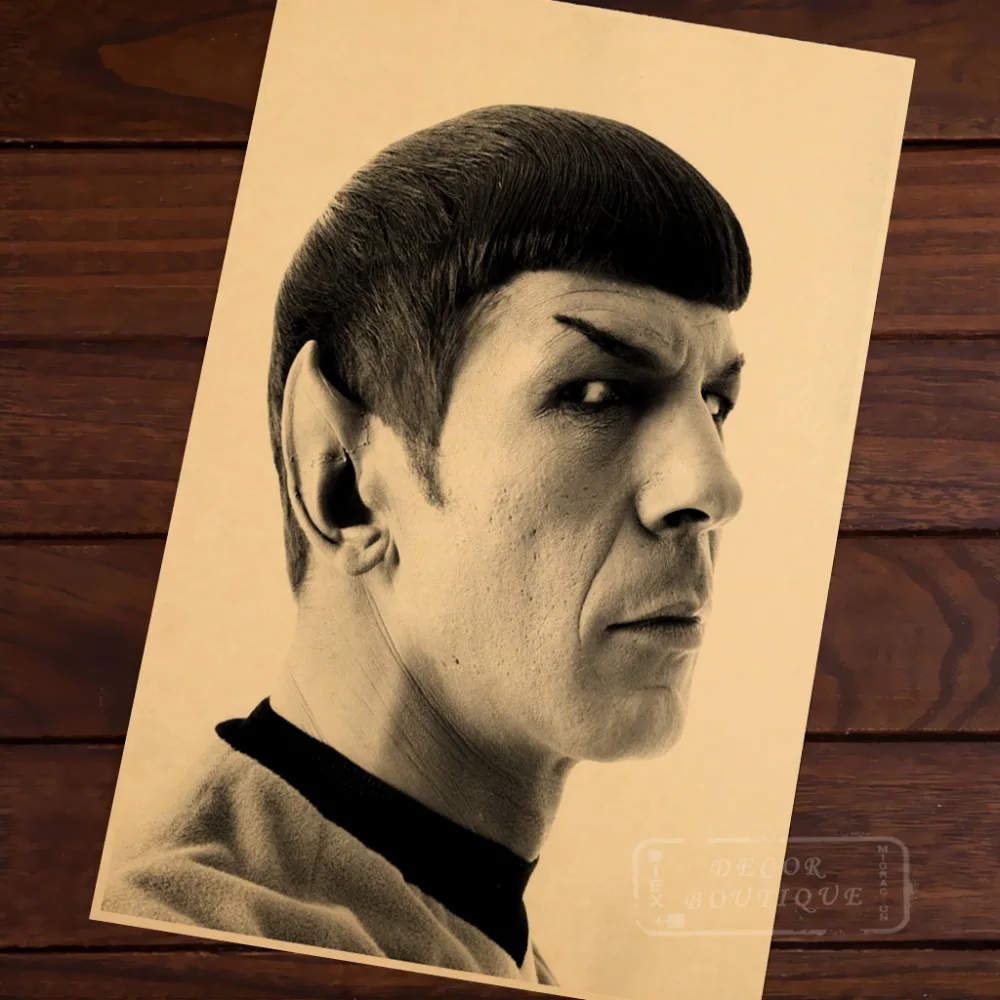 

Nimoy as Spock Freakout Room Paper Vintage Kraft Decorative Poster DIY Wall Canvas Painting Sticker Delicate Home Bar Decor Gift