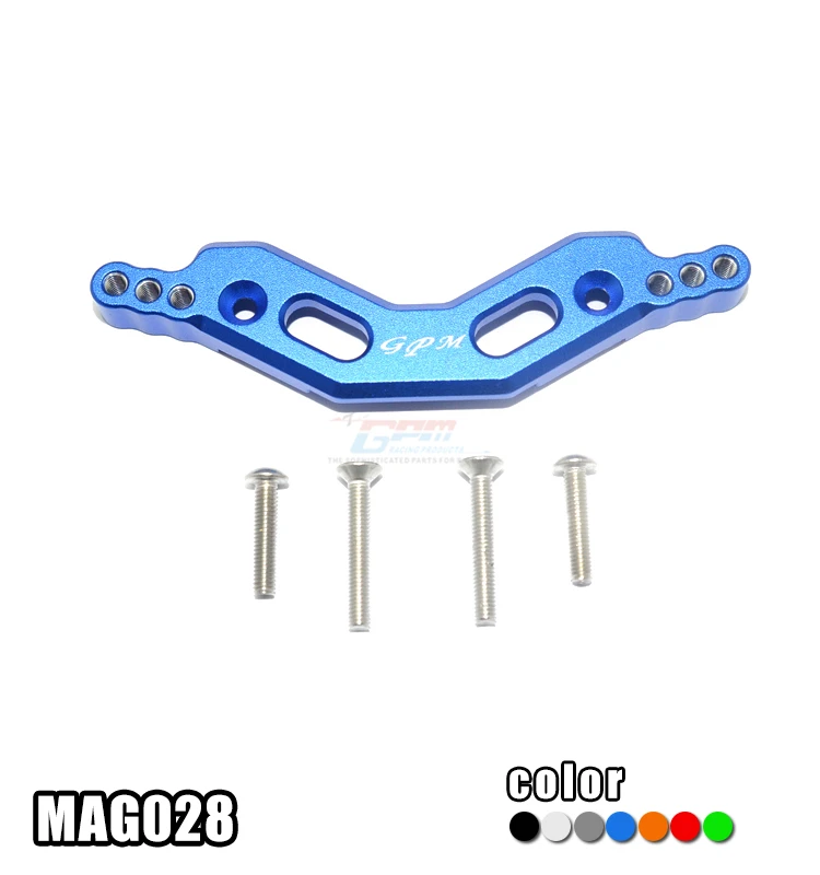 

1/10 SCALE ARRMA RC GRANITE 2WD BLX MEGA MONSTER TRUCK ALLOY FRONT DAMPER SHOCK MOUNT-set MAG028